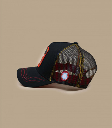 zwarte Iron man trucker